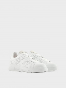 Кеды низкие Emporio Armani модель X4X635-XN889-A222 Фото