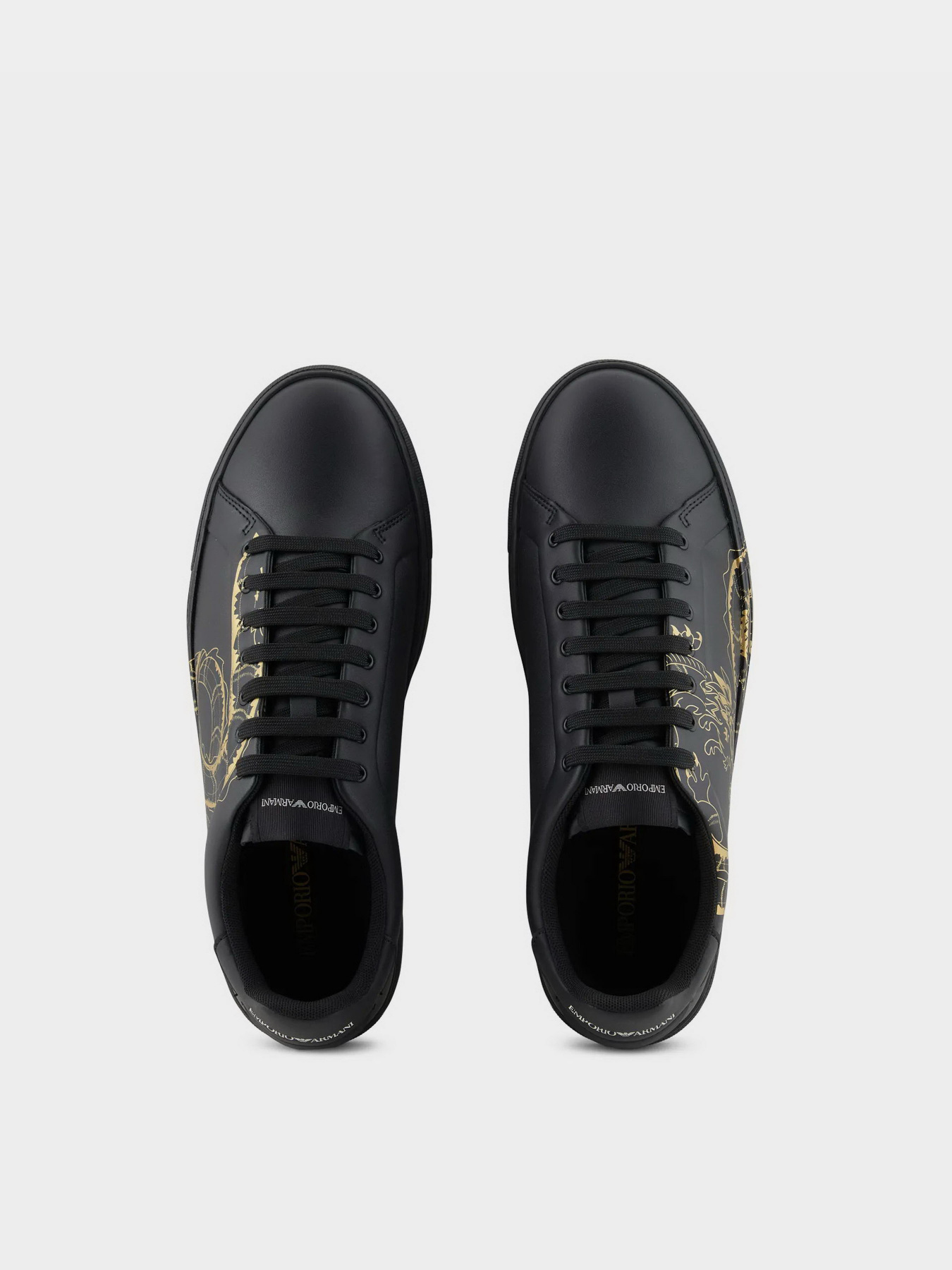 Кеды низкие Emporio Armani Chinese New Year модель EM000018-AF10032-UC001 Фото