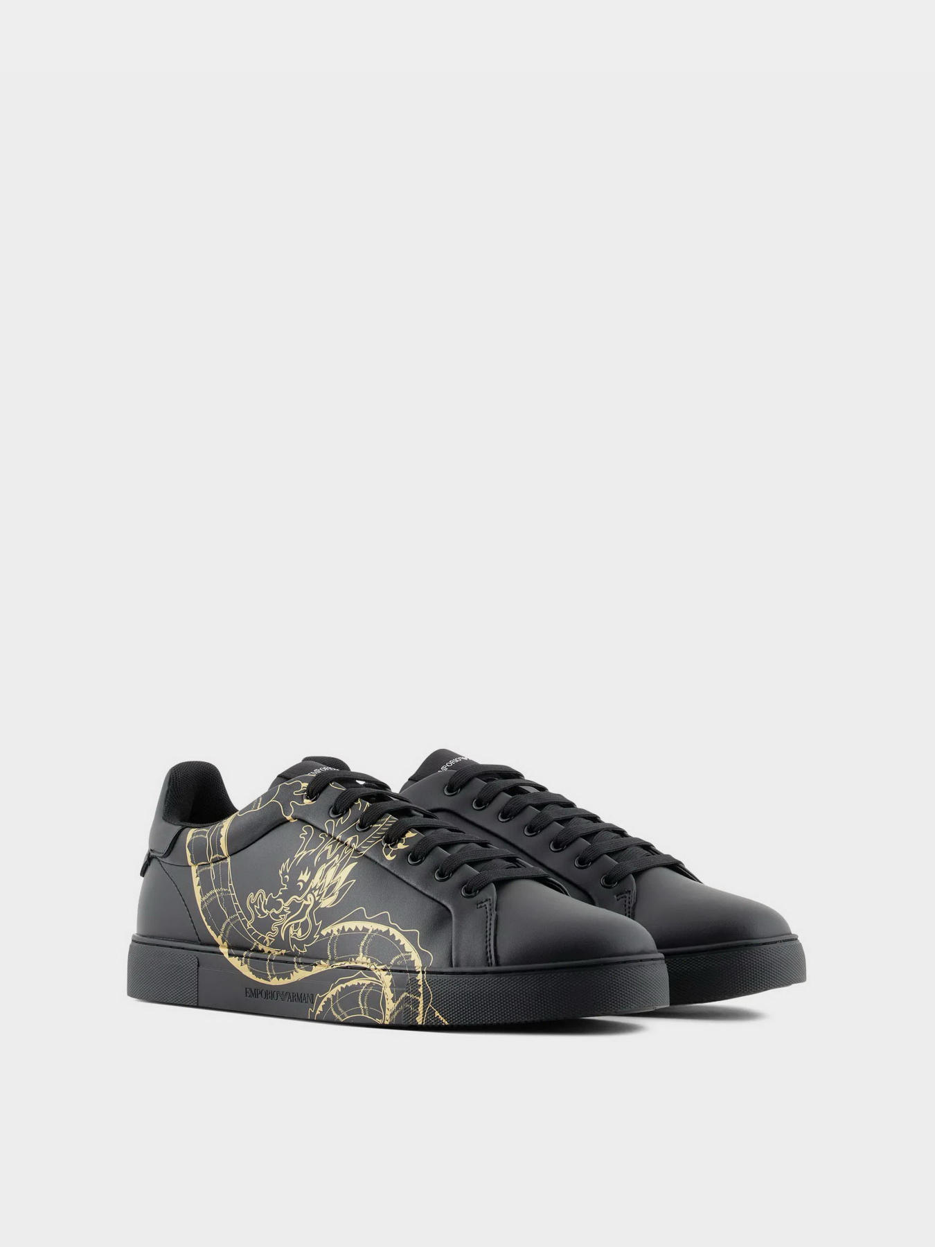 Кеды низкие Emporio Armani Chinese New Year модель EM000018-AF10032-UC001 Фото