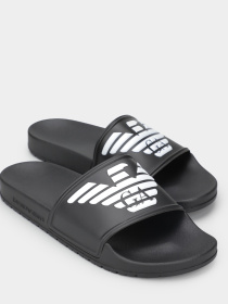 Шлепанцы Emporio Armani модель XVPS08-XN747-A120 Фото