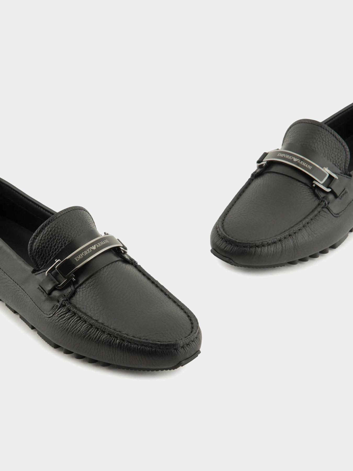 Мокасины Emporio Armani модель X4B151-XN882-K001 Фото