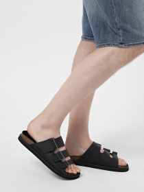 Шлепанцы Emporio Armani модель X4P132-XF776-00002 Фото