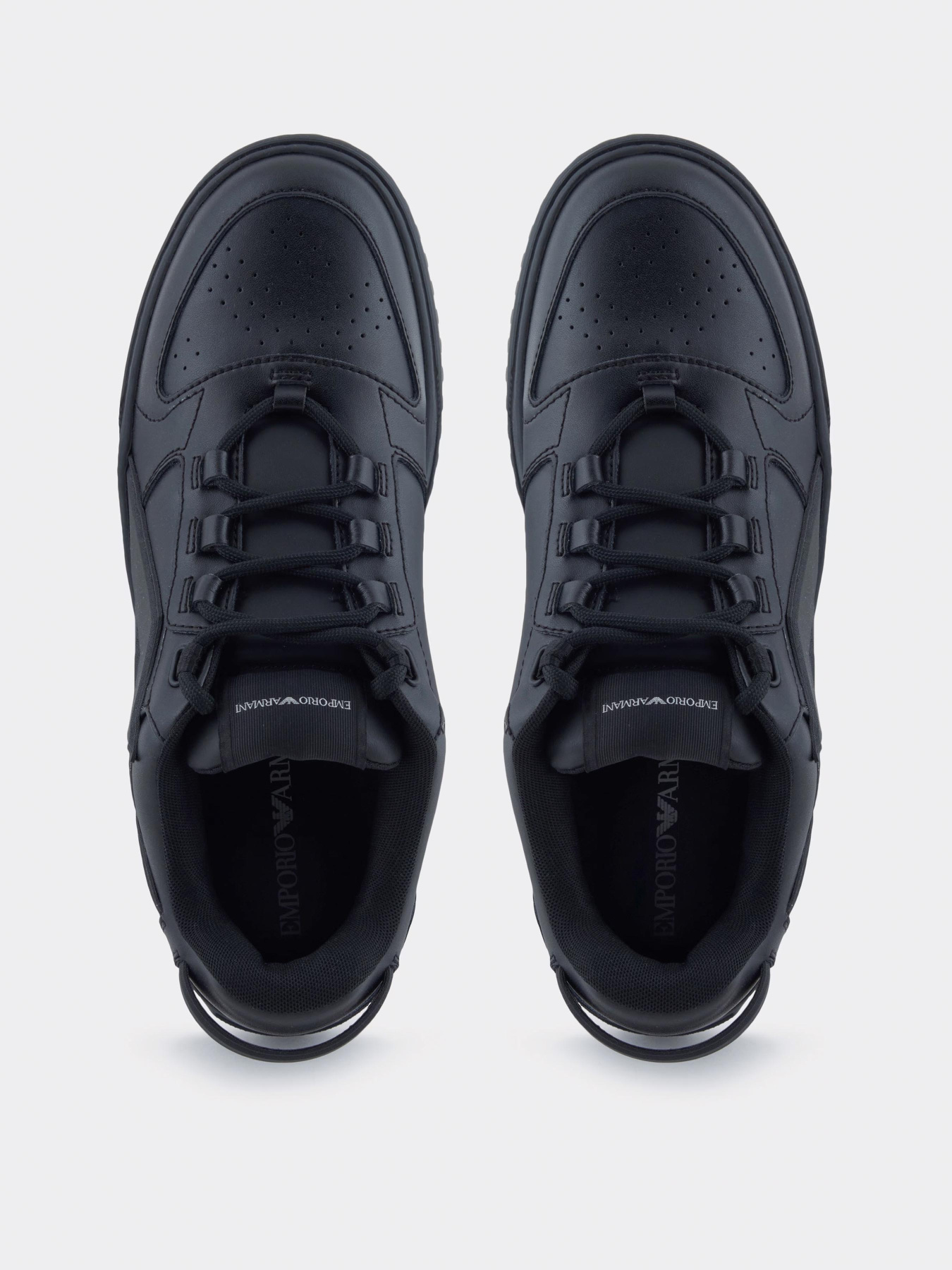 Кеды низкие Emporio Armani модель EM003670-AF19554-UC001 Фото