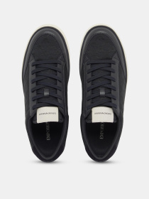 Кеды низкие Emporio Armani модель EM004782-AF23199-MB483 Фото