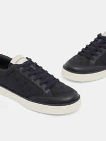 Кеды низкие Emporio Armani модель EM004782-AF23199-MB483 Фото