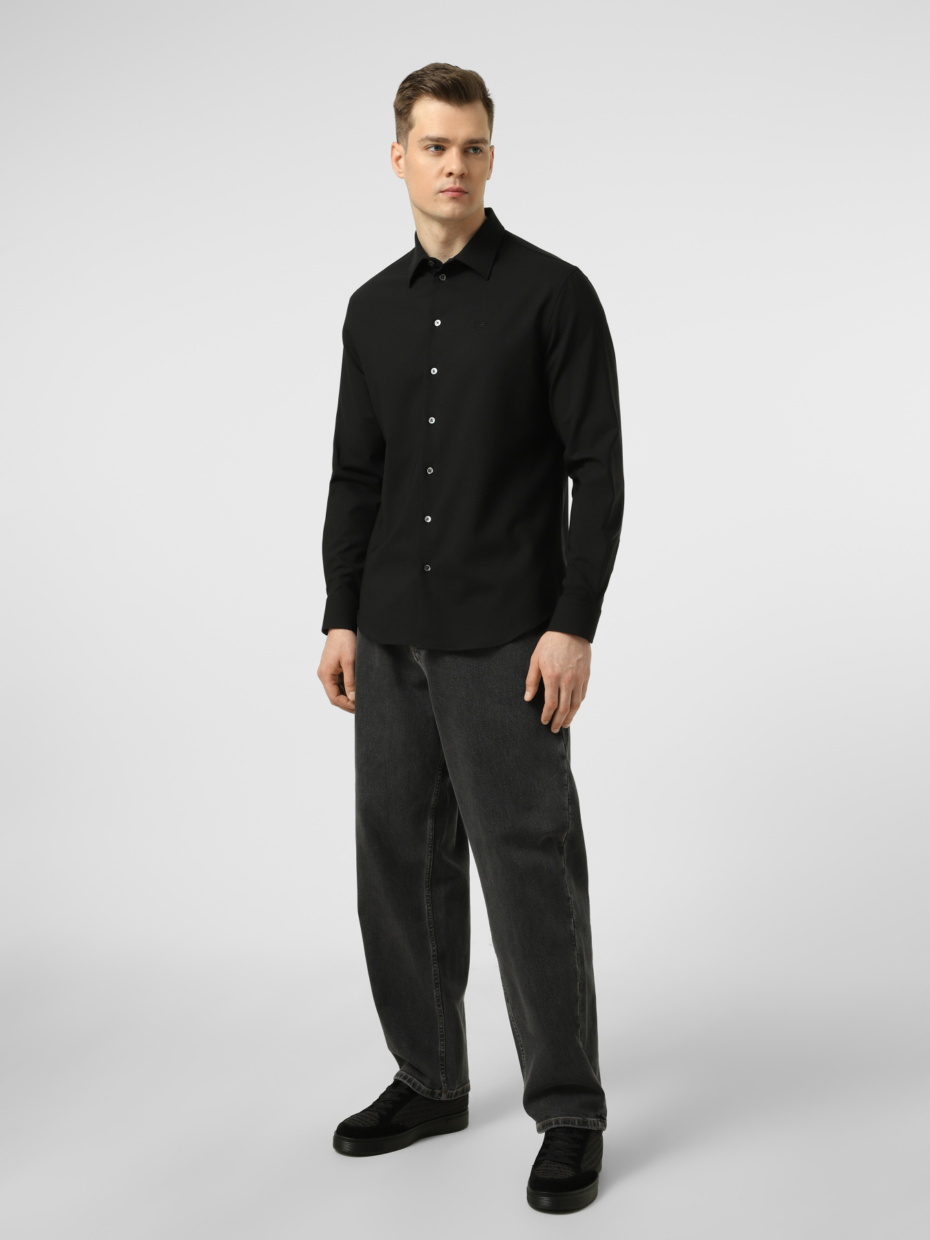 Кеди низькі Emporio Armani модель EM004782-AF24459-MC406 Фото