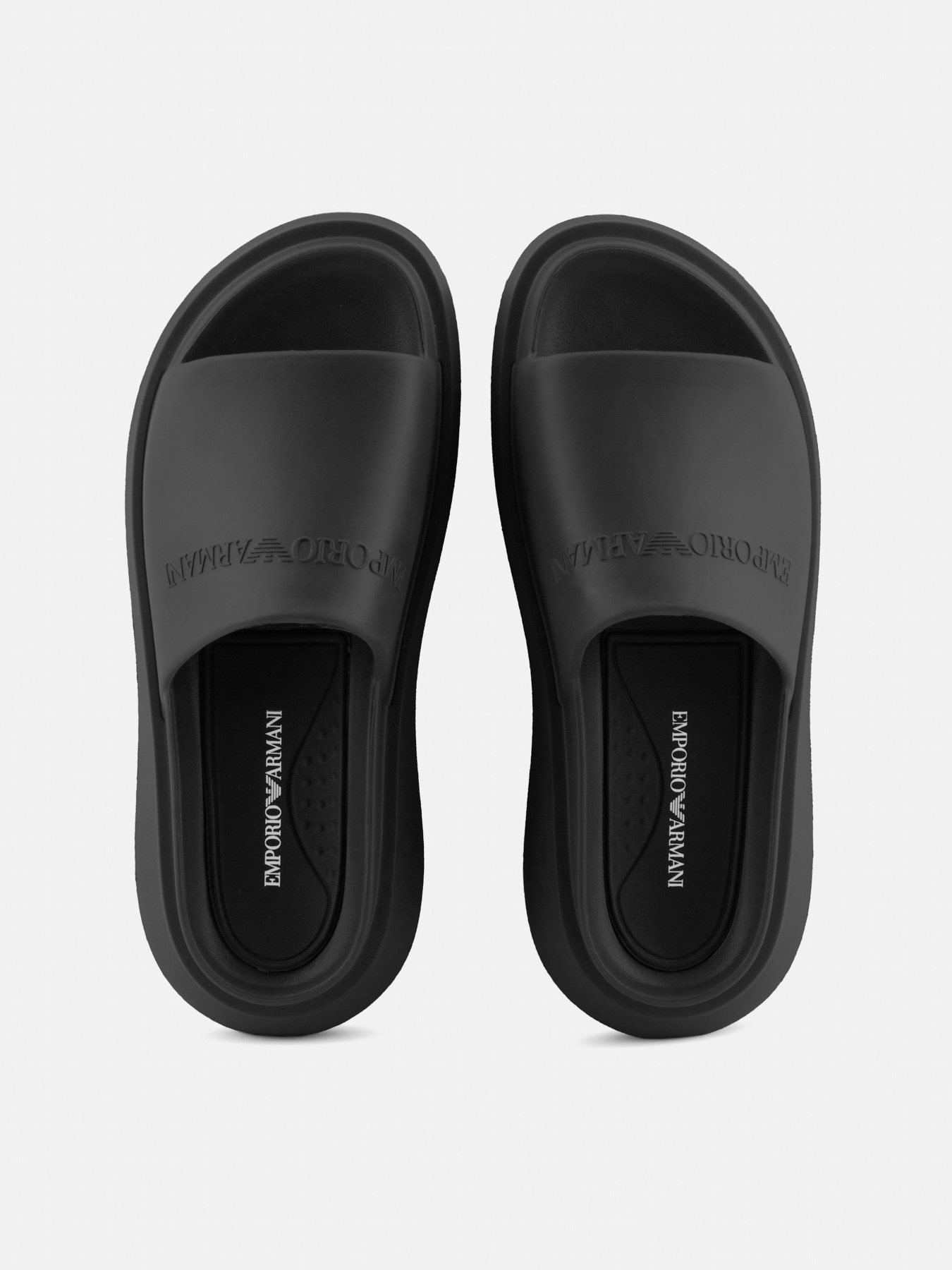 Шлёпанцы Emporio Armani модель EM005960-AF26000-UC001 Фото