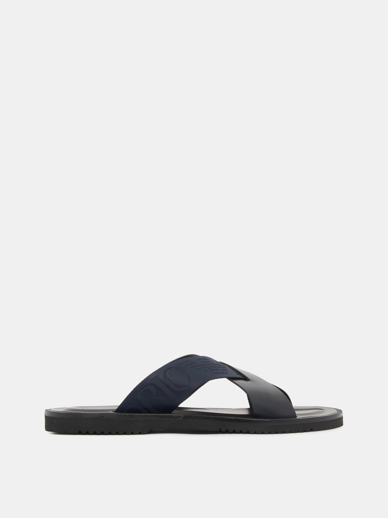 Шлёпанцы Emporio Armani модель X4P124-XN787-MB007 Фото