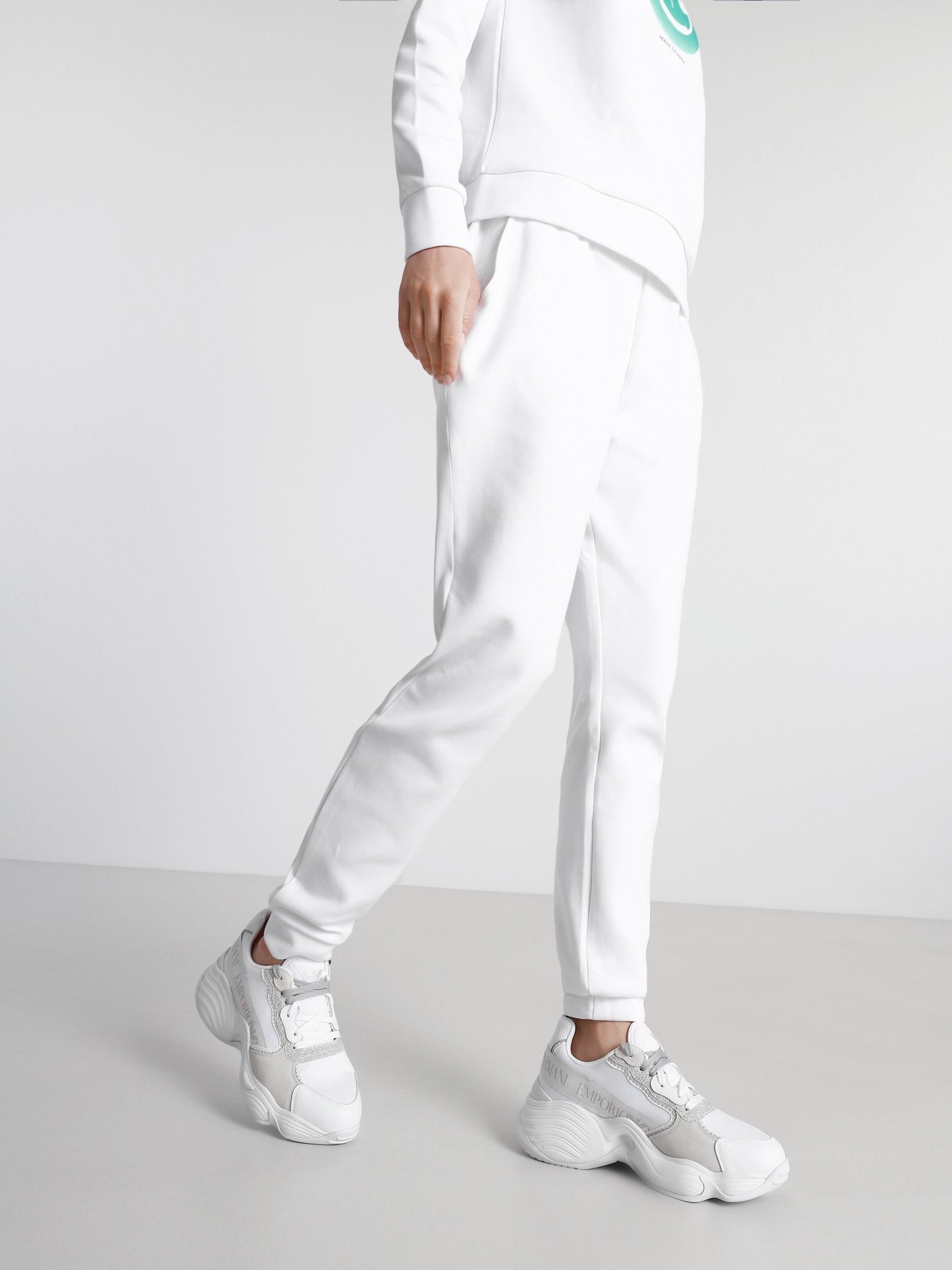 Кроссовки повседневные Emporio Armani модель X3X088-XM690-M696 Фото