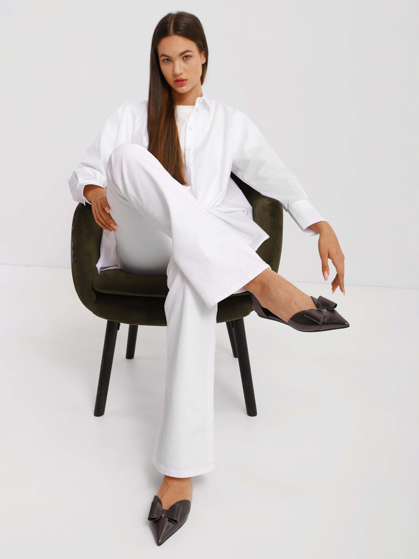 Балетки Emporio Armani модель X3D271-XF619-00007 Фото