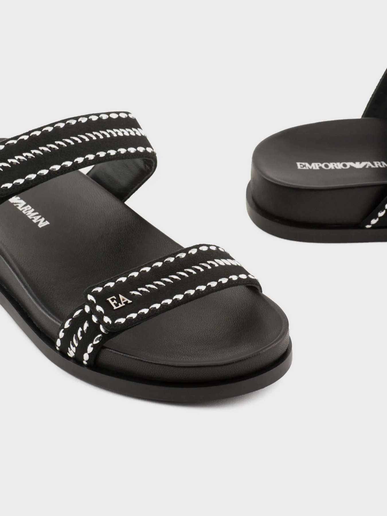 Шльопанці Emporio Armani модель X3P778-XF676-B168 Фото