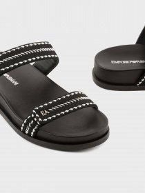 Шльопанці Emporio Armani модель X3P778-XF676-B168 Фото