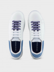 Кеды низкие Emporio Armani модель X3X024-XN825-S355 Фото