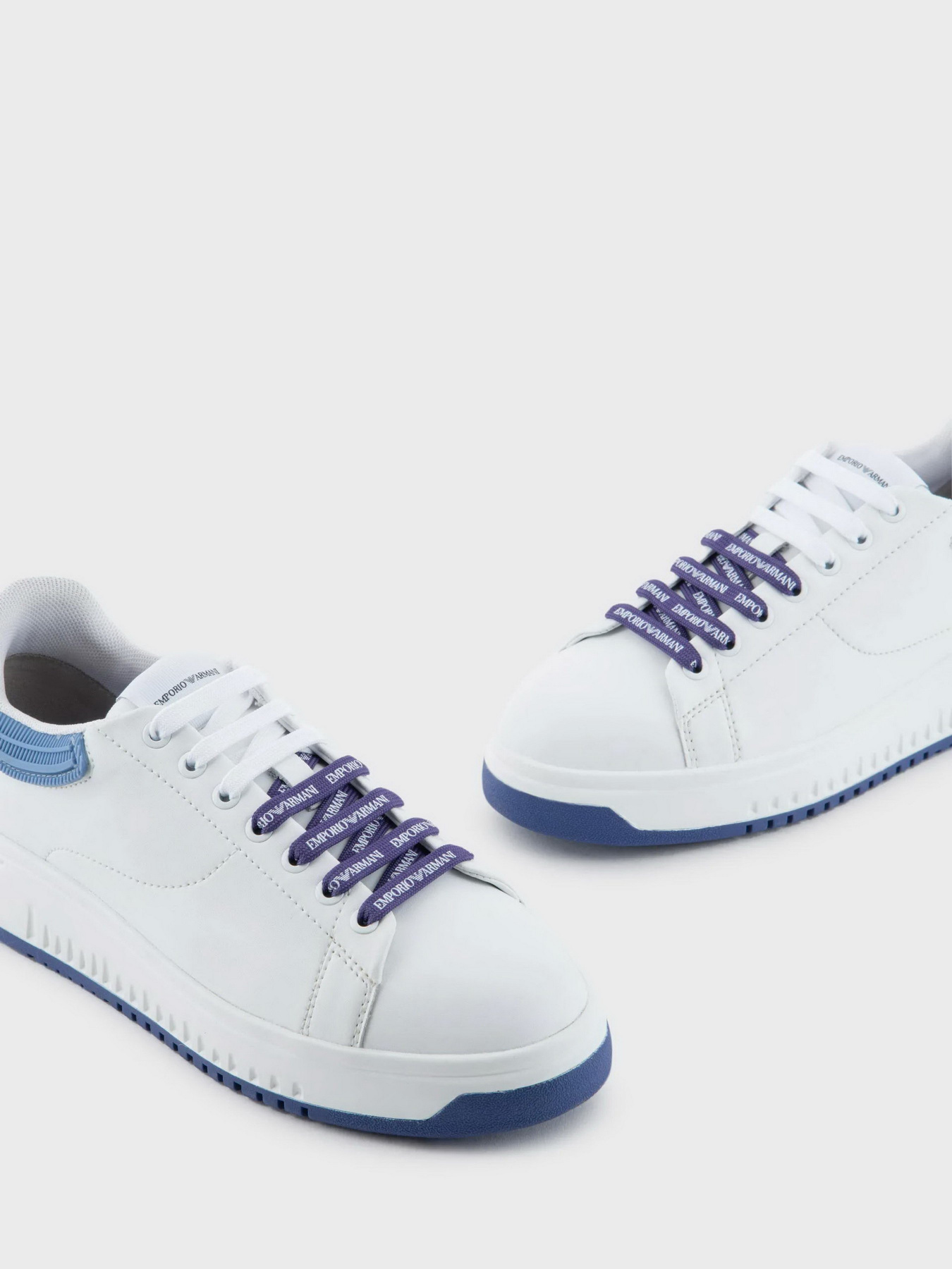 Кеды низкие Emporio Armani модель X3X024-XN825-S355 Фото