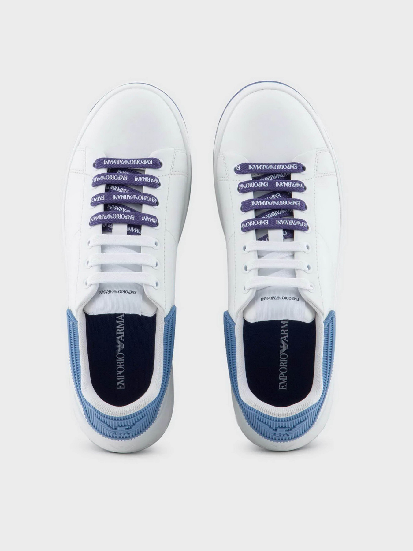 Кеды низкие Emporio Armani модель X3X024-XN825-S355 Фото