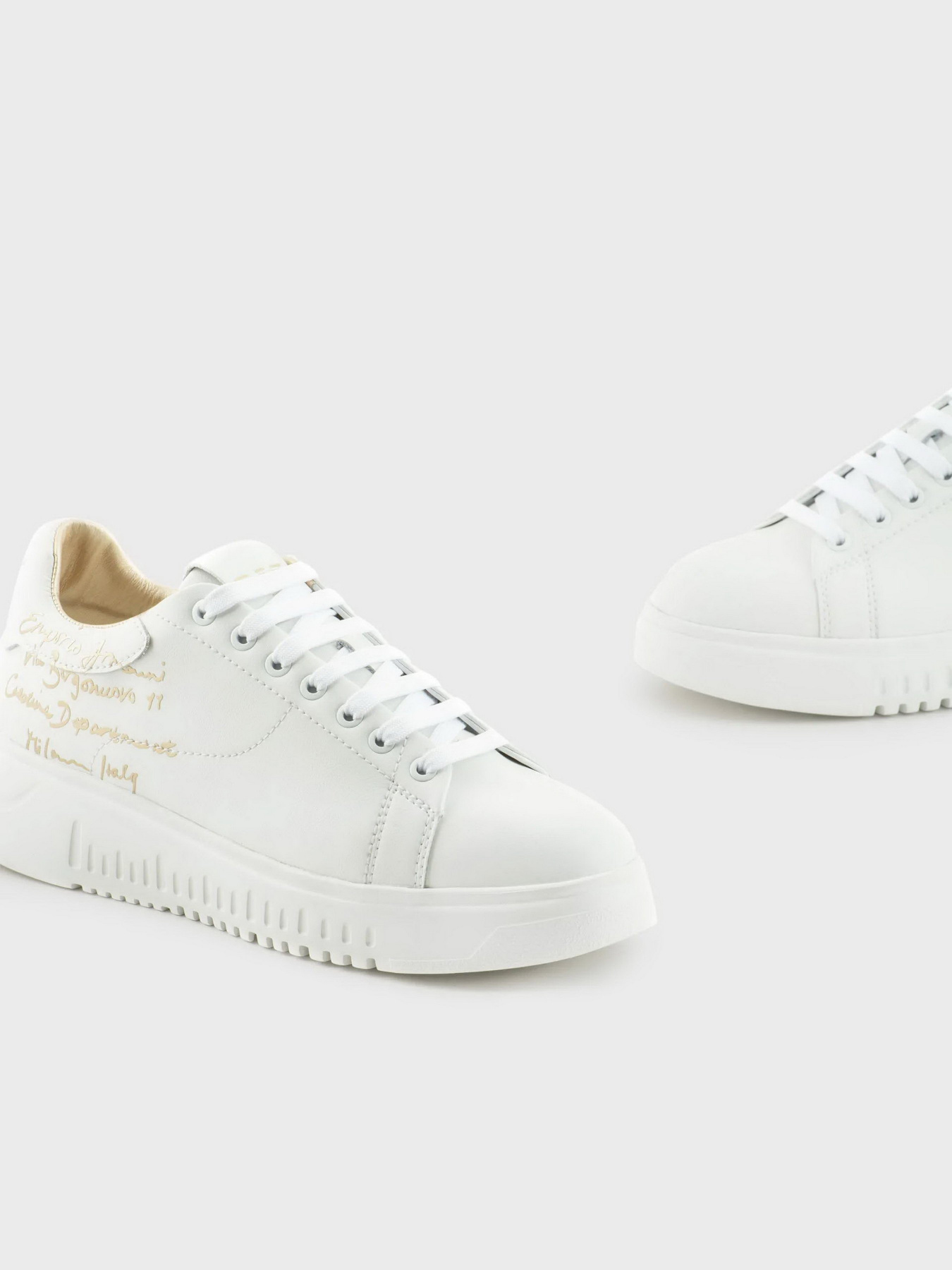 Кеды низкие Emporio Armani модель X3X024-XN894-N195 Фото