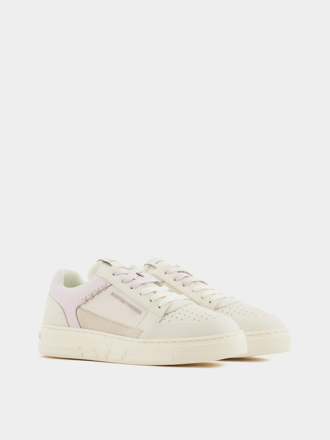 Кеды низкие Emporio Armani модель X3X211-XR101-C657 Фото