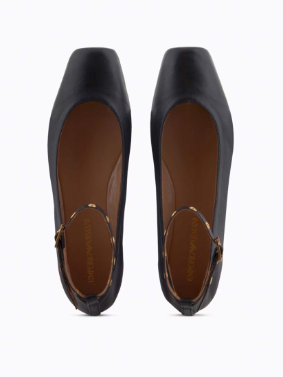 Балетки Emporio Armani модель X3D303-XF271-00002 — фото 5 - INTERTOP