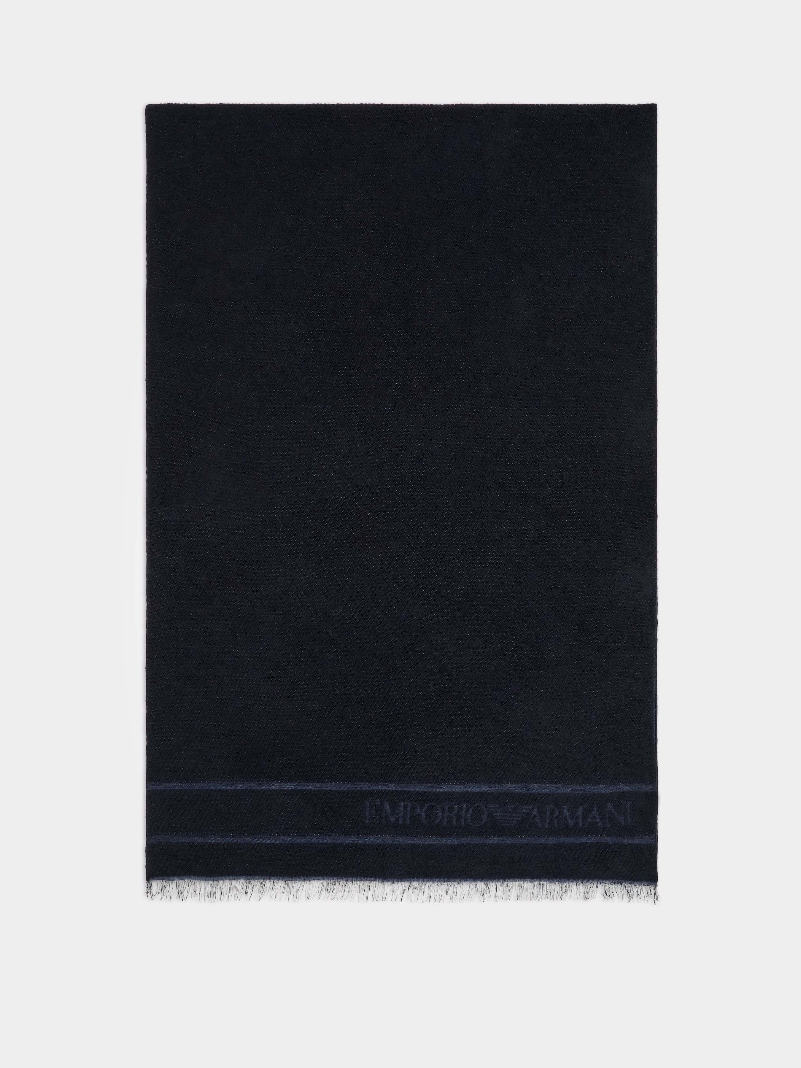 Emporio Armani Шарф (5S1002) Чоловіче колір - Темно-синій матеріал - Акрил/поліамід