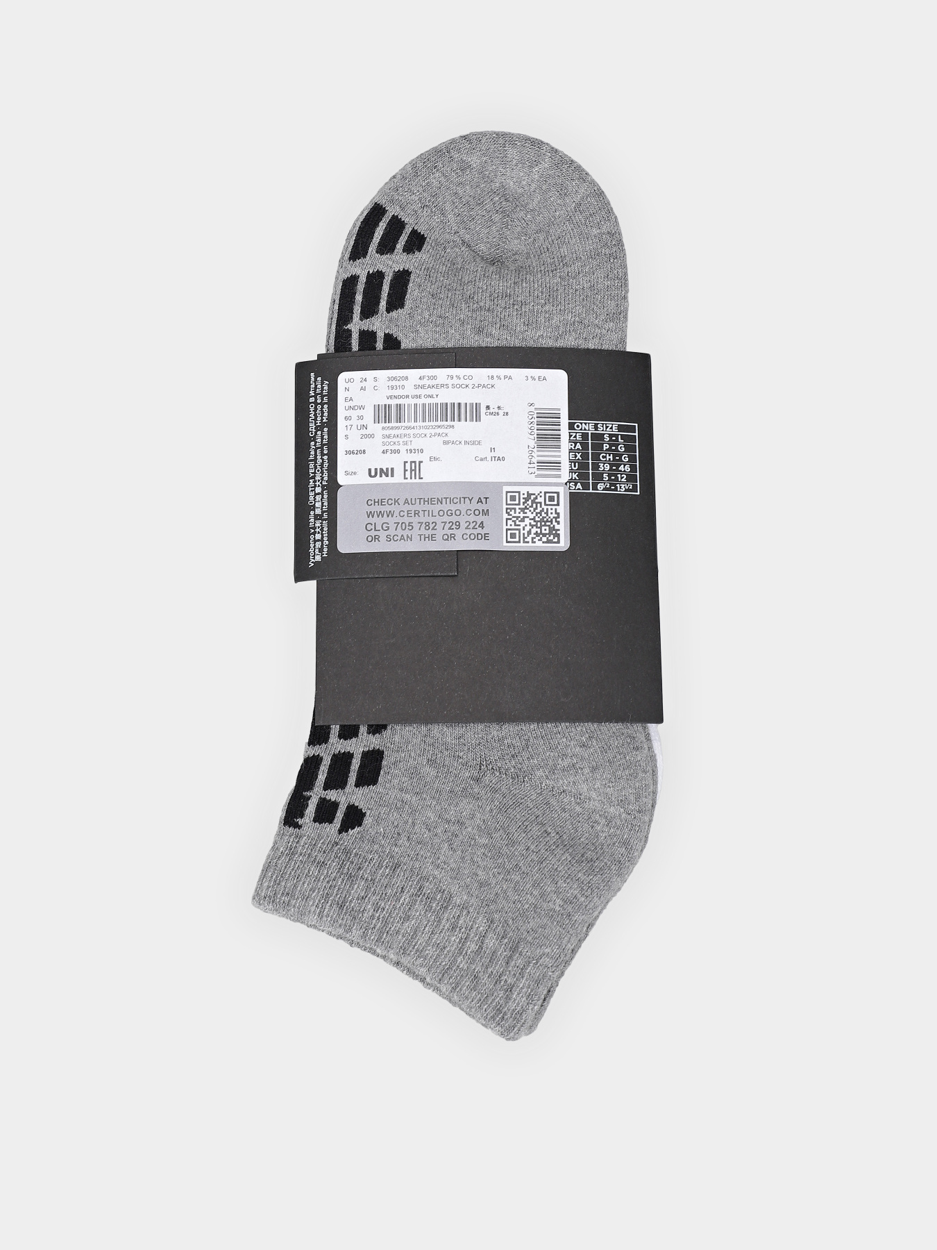 Набор носков Emporio Armani модель 306208-4F300-19310 Фото