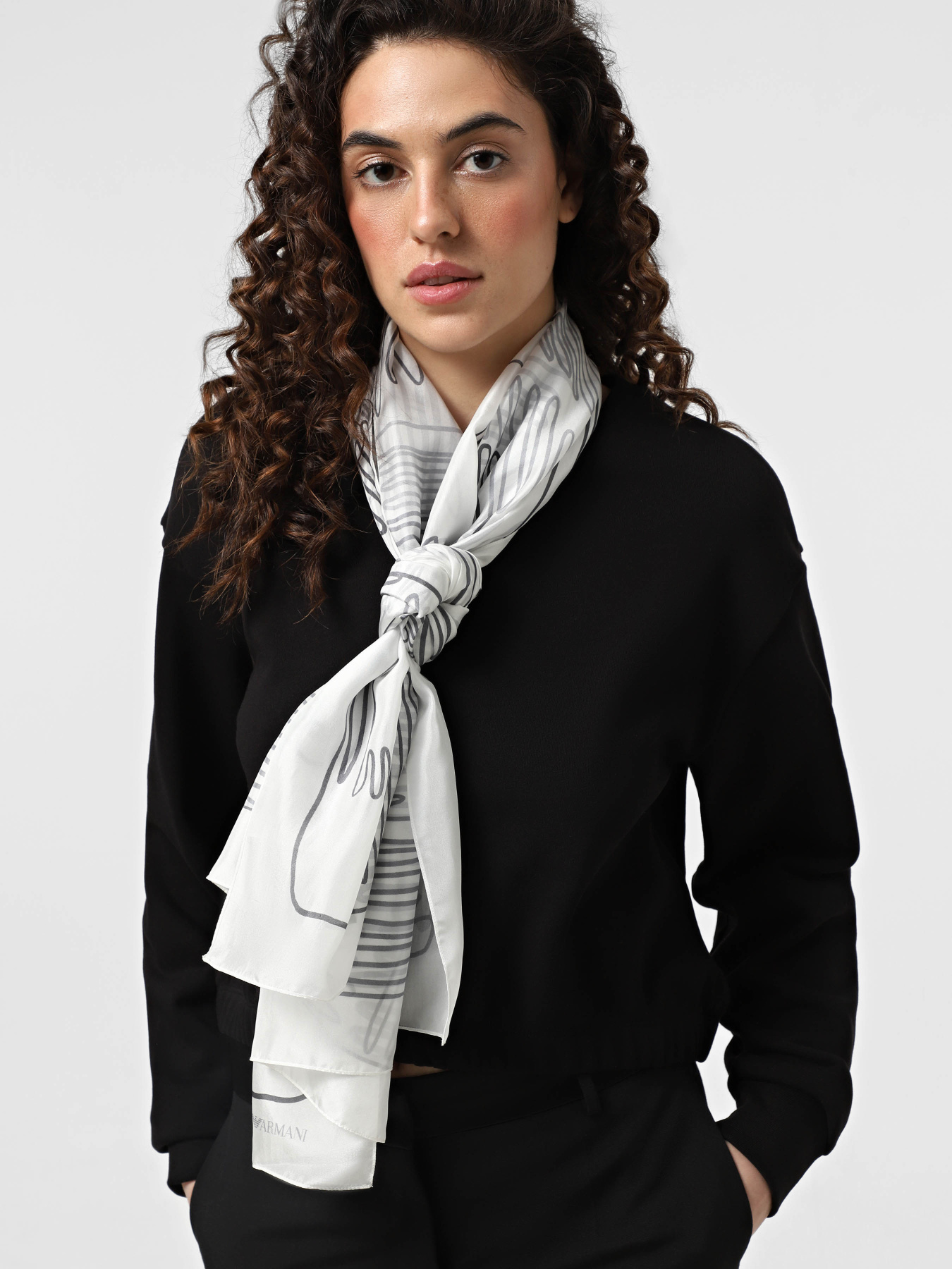 Шарф Emporio Armani модель EW001878-AF15686-F0053 Фото