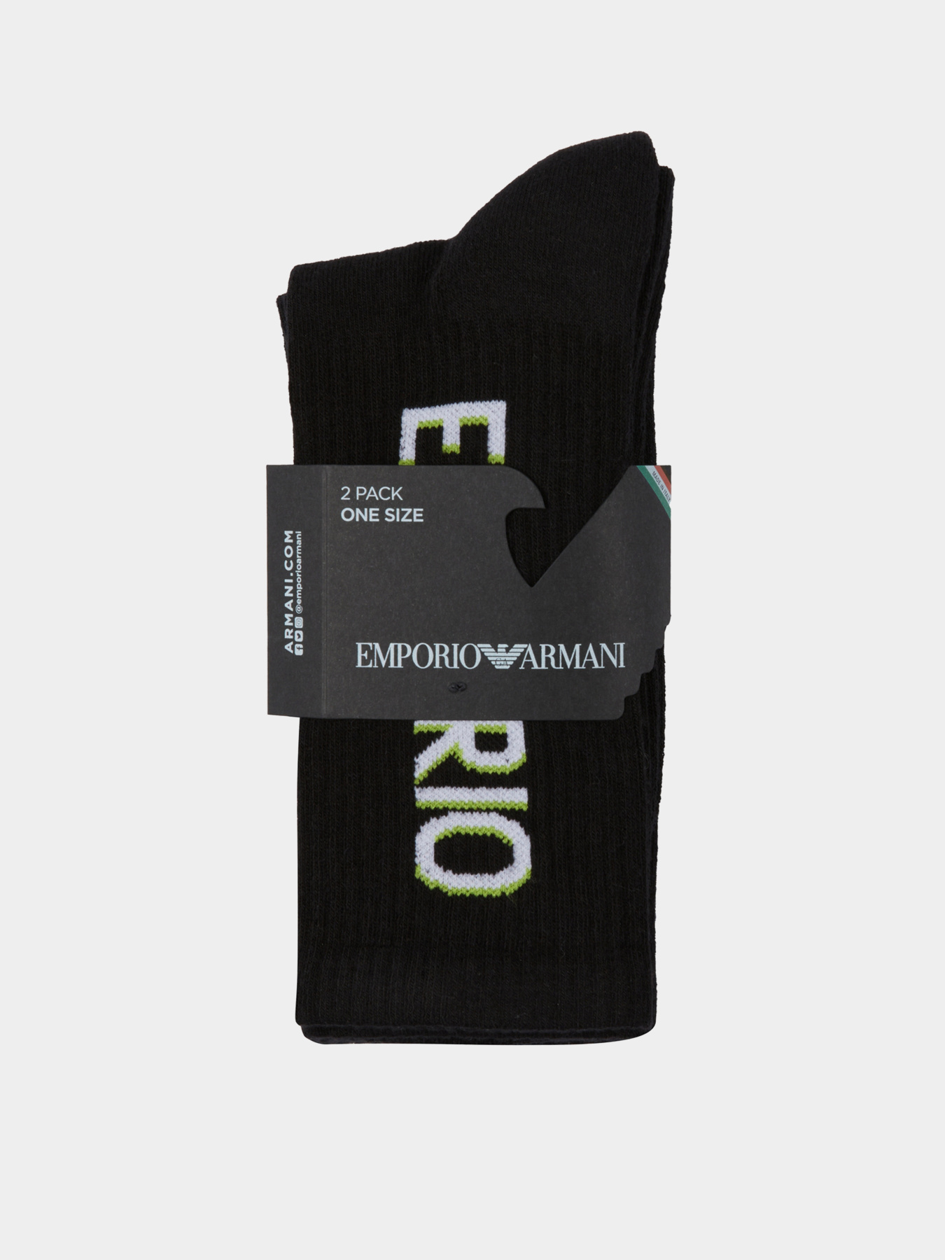 Набір шкарпеток Emporio Armani модель EM000543-AF12299-MC005 Набір шкарпеток Emporio Armani модель EM000543-AF12299-MC005 Фото