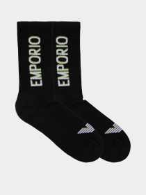 Набір шкарпеток Emporio Armani модель EM000543-AF12299-MC005 Набір шкарпеток Emporio Armani модель EM000543-AF12299-MC005 Фото
