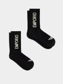 Набір шкарпеток Emporio Armani модель EM000543-AF12299-MC005 Набір шкарпеток Emporio Armani модель EM000543-AF12299-MC005 Фото