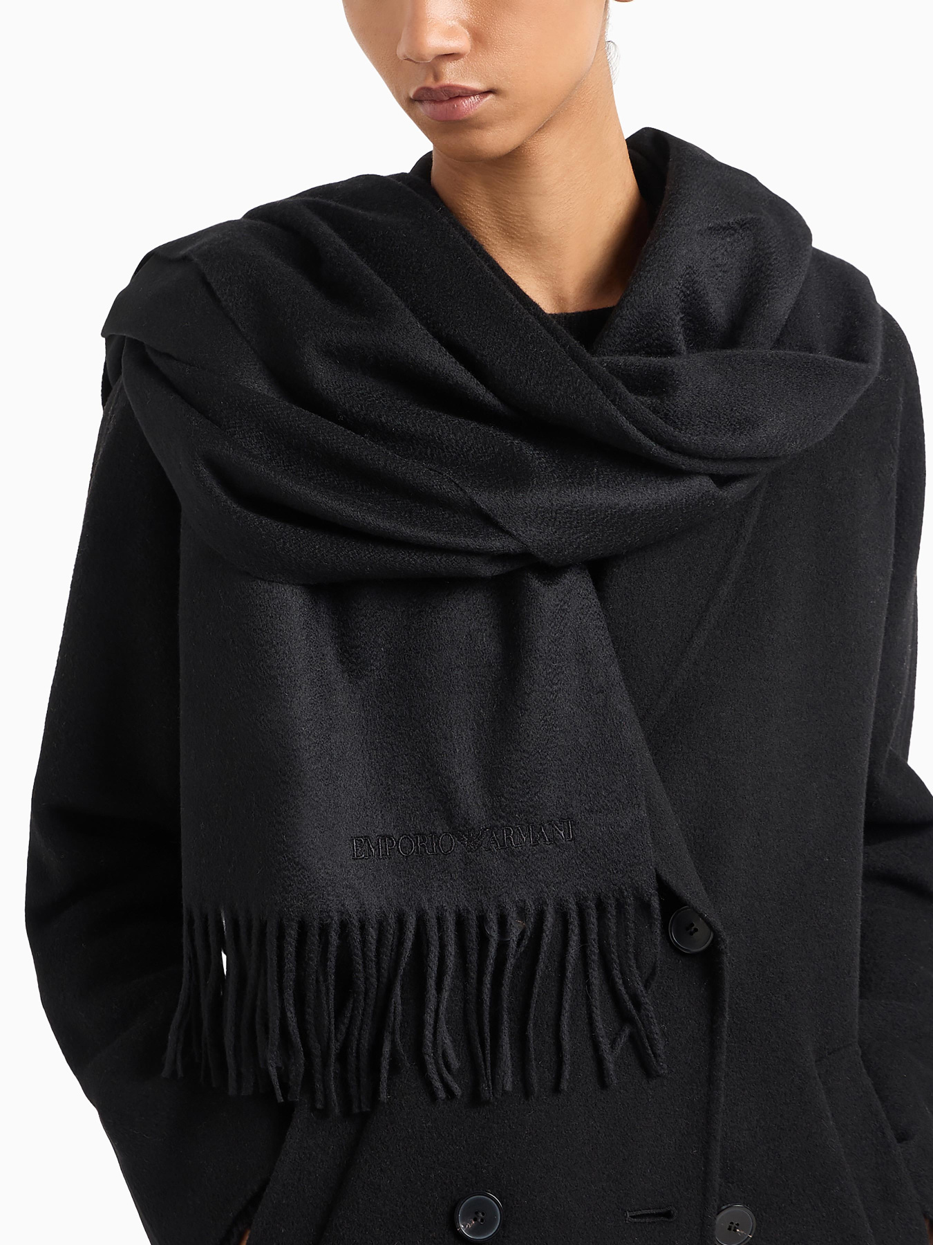 Шарф Emporio Armani модель 635225-0A460-00020 Фото