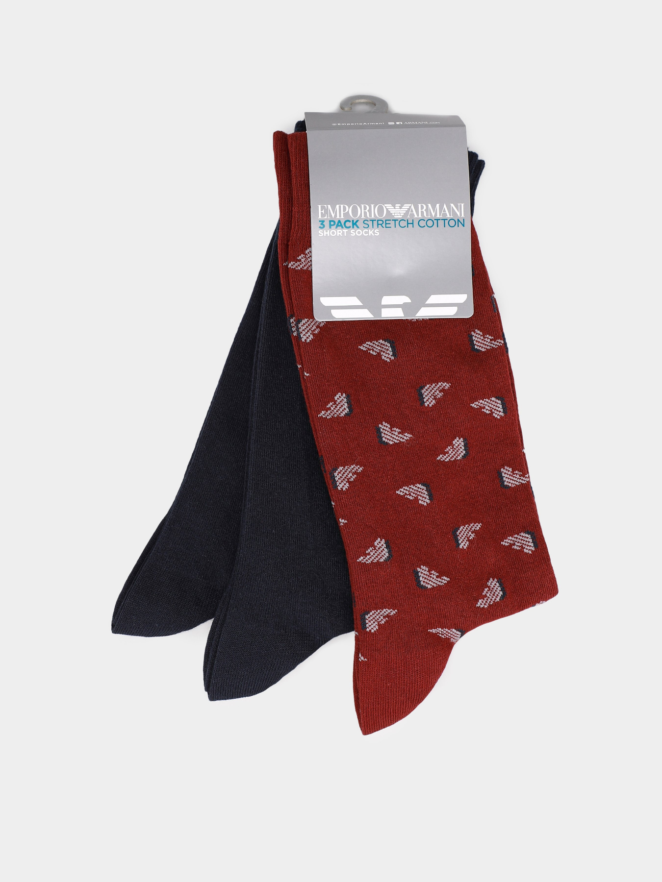 Набор носков Emporio Armani модель 302402-1A292-13276 Фото
