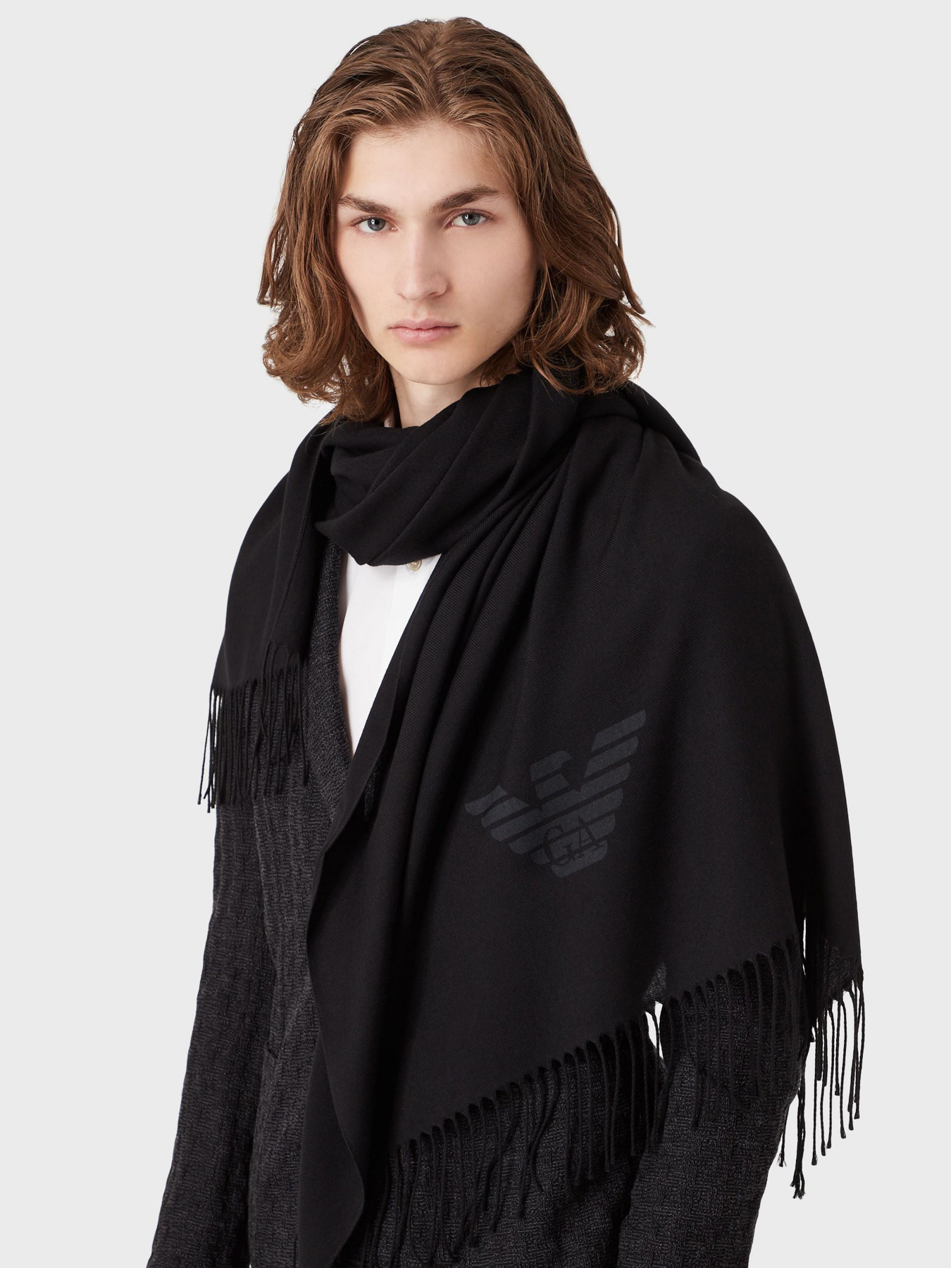Шарф Emporio Armani модель 625214-CC318-00020 Шарф Emporio Armani модель 625214-CC318-00020 Фото