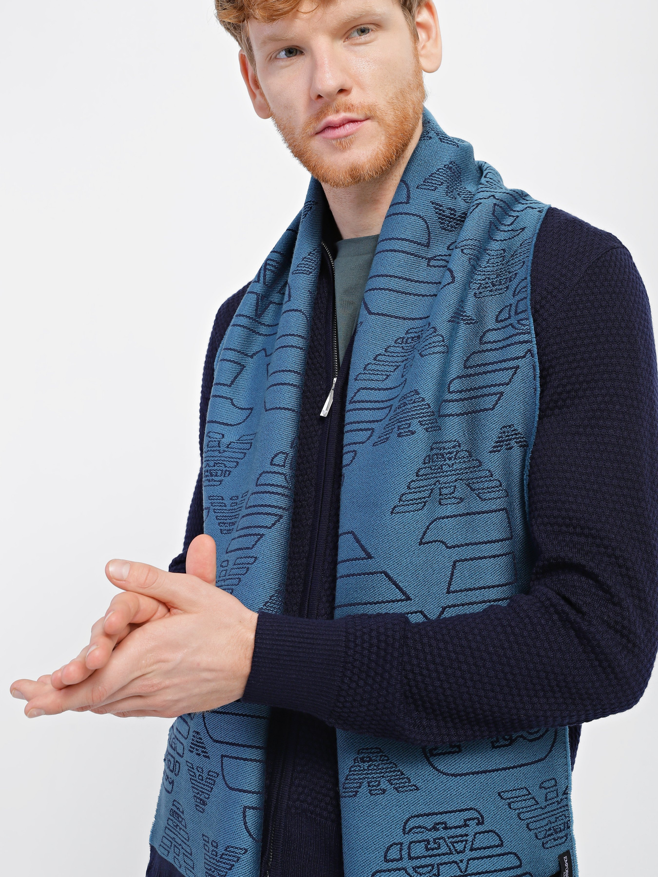 Шарф Emporio Armani модель 625009-CC306-08236 Фото