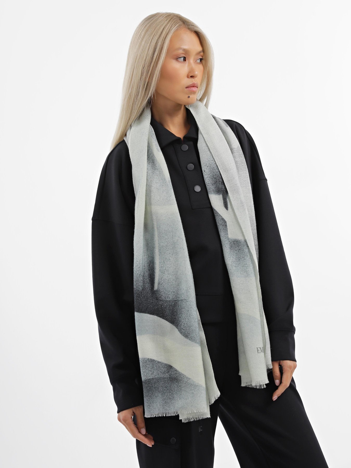 Шарф Emporio Armani модель 635051-3F302-00341 Фото