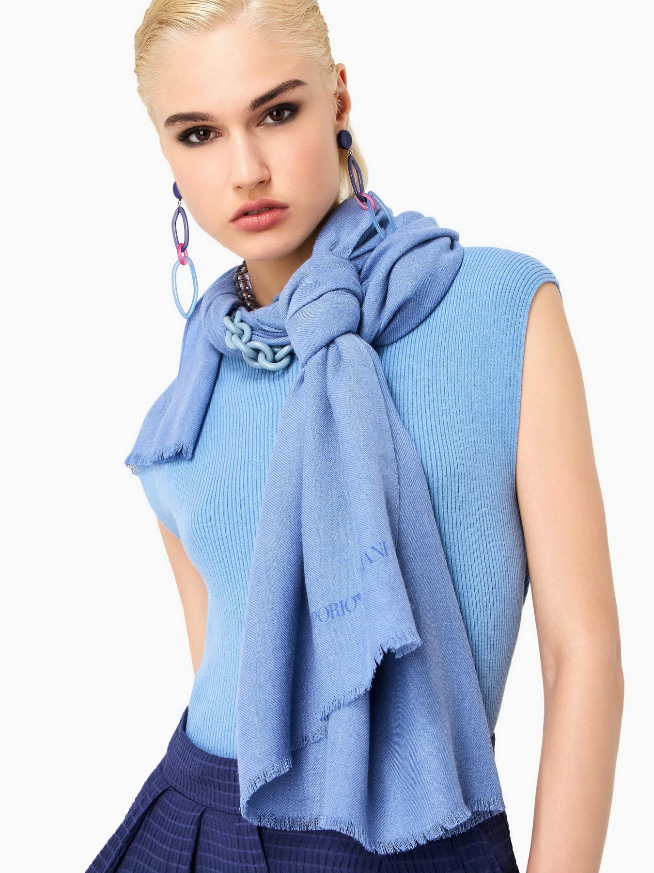 Шарф Emporio Armani модель 635297-3F322-06730 Фото