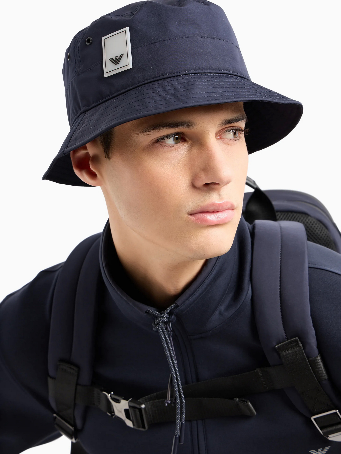 Панама Emporio Armani Travel Essentials модель EM000054-AF10081-UB118 Фото