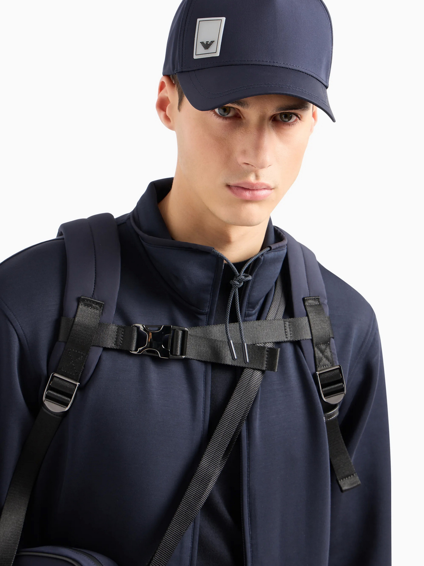 Кепка Emporio Armani Travel Essentials модель EM000055-AF10081-UB118 Фото