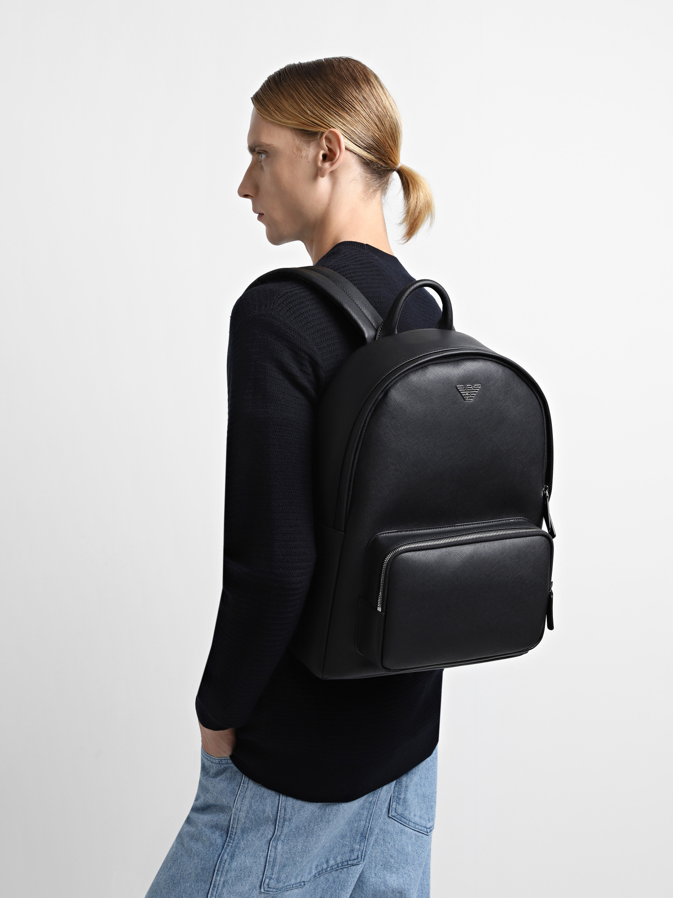 Повсякденний рюкзак Emporio Armani модель Y4O250-Y138E-81072 Фото