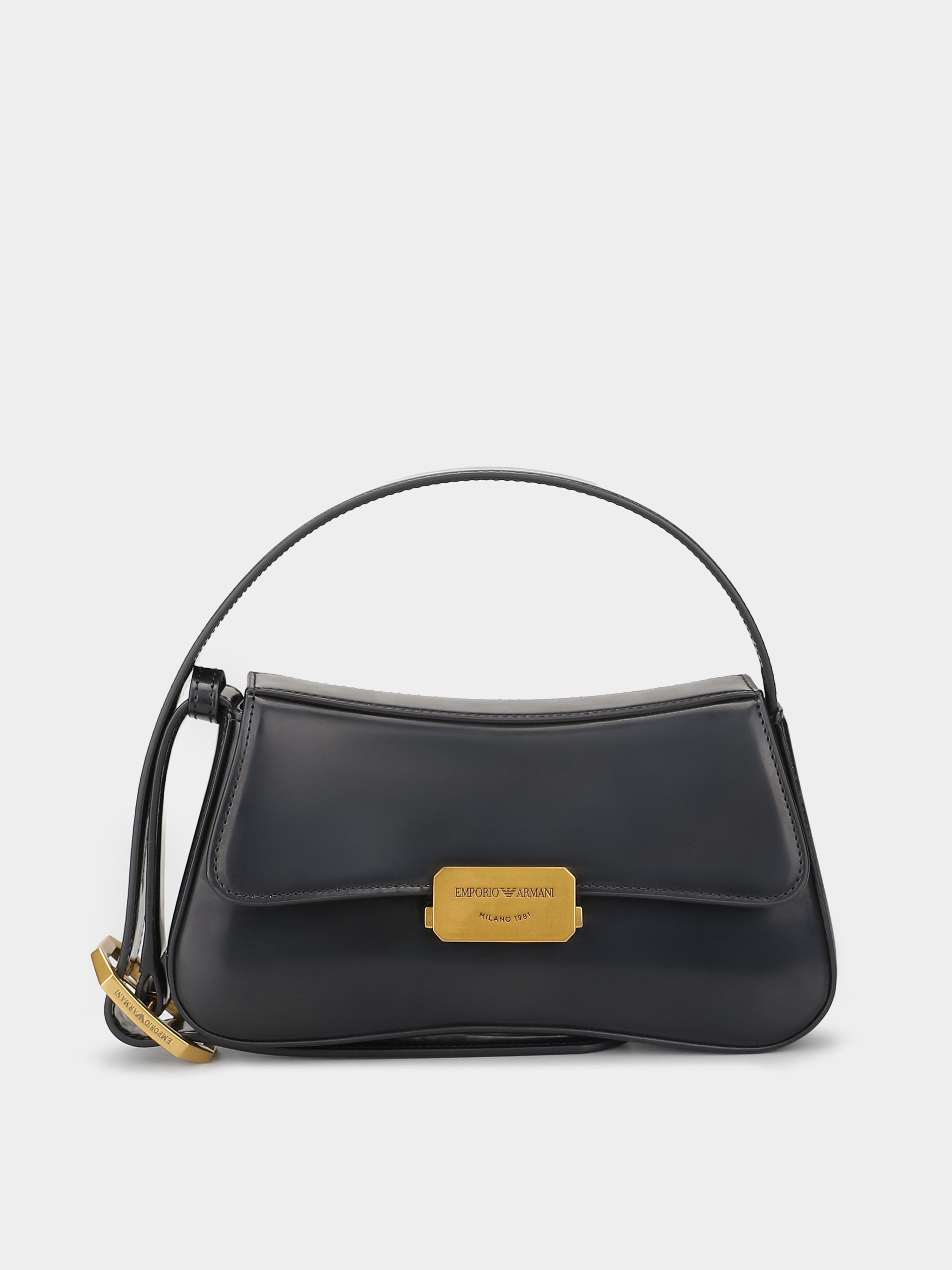 Emporio Armani Шолдер бег (5T855) Жіноче, колір - Чорний, матеріал - Поліуретан