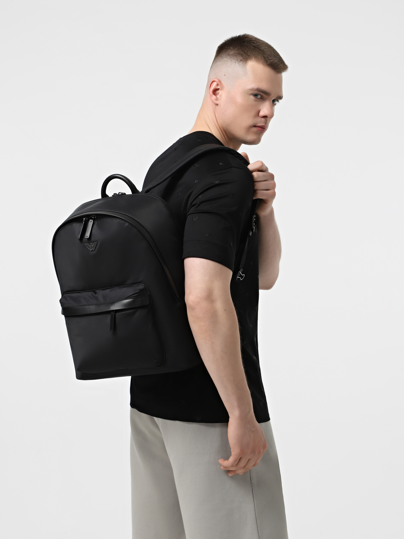 Повседневный рюкзак Emporio Armani модель EM001795-AF13454-UC001 Фото