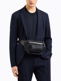 Поясная сумка Emporio Armani модель EM001805-AF13454-UC001 Фото