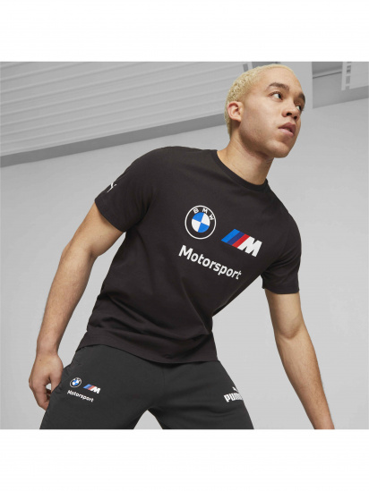 Футболка PUMA Bmw Mms Ess Logo Tee модель 621314 — фото 3 - INTERTOP