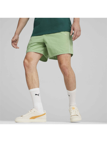 Шорти PUMA Mmq Seersucker Shorts модель 624018 — фото 3 - INTERTOP