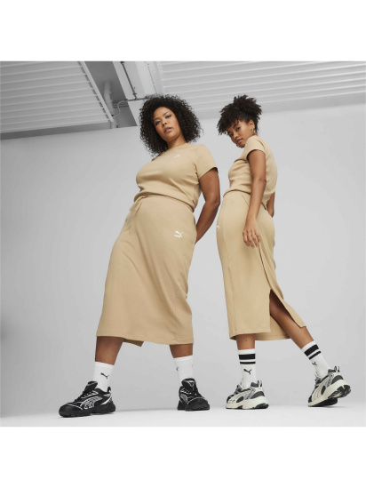 Спідниця міді PUMA Classics Ribbed Midi Skirt модель 624265 — фото 3 - INTERTOP