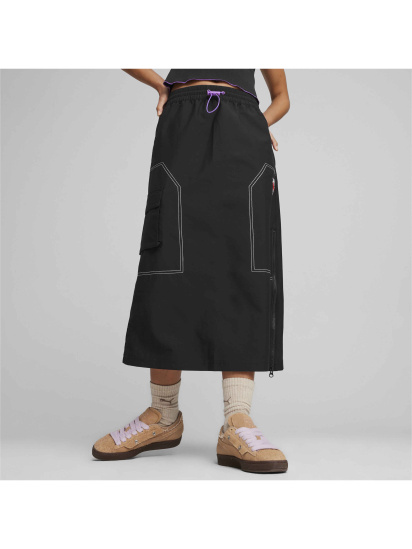 Спідниця міді PUMA x X-girl Midi Skirt модель 624711 — фото 3 - INTERTOP