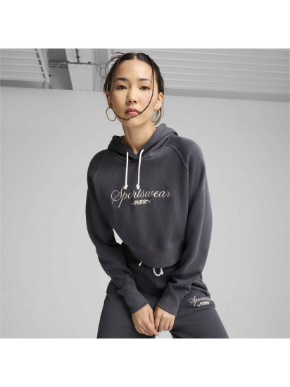 Худі PUMA Classics+ Relaxed Hoodie модель 626559 — фото 3 - INTERTOP