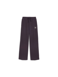 Фіолетовий - Штани спортивні PUMA Classics Ribbed Relaxed Pant