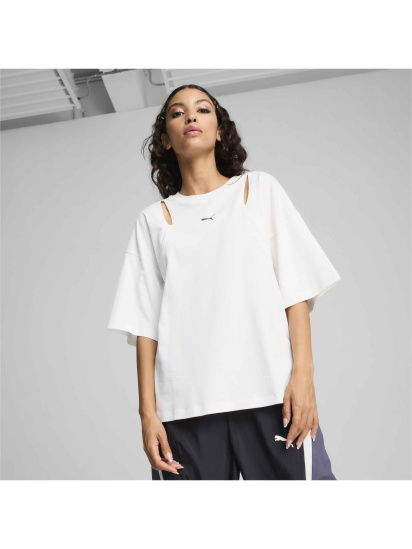 Футболка спортивна PUMA Dare To Oversized Cutout Tee модель 626644 — фото 3 - INTERTOP