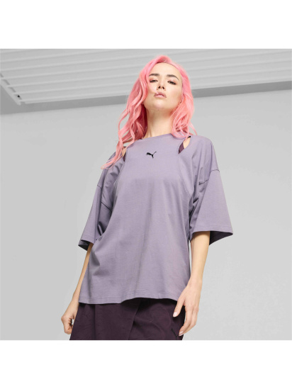 Футболка спортивна PUMA Dare To Oversized Cutout Tee модель 626644 — фото 3 - INTERTOP