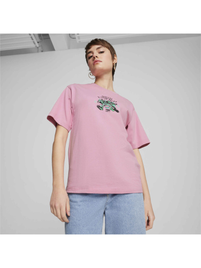 Футболка PUMA Downtown Relaxed Graphic Tee модель 626651 — фото 3 - INTERTOP