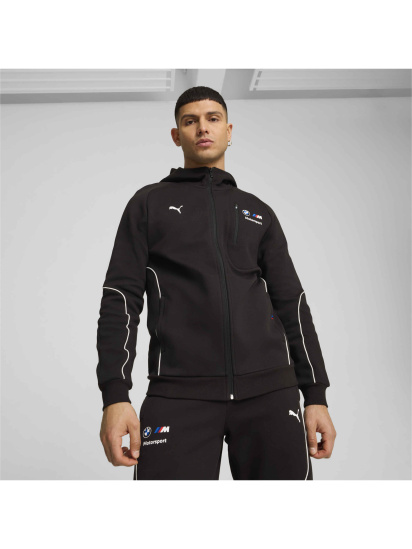 Кофта спортивна PUMA Bmw Mms Hooded Sweat Jkt модель 627456 — фото 3 - INTERTOP